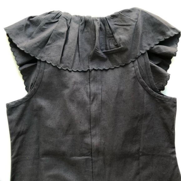 Anthropologie Maria Stanley Cascada Jumpsuit Gray - Picture 4 of 7